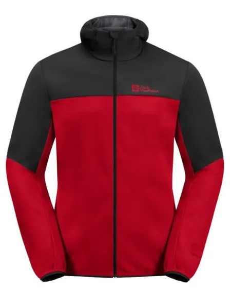 Дождевик Jack Wolfskin, красный