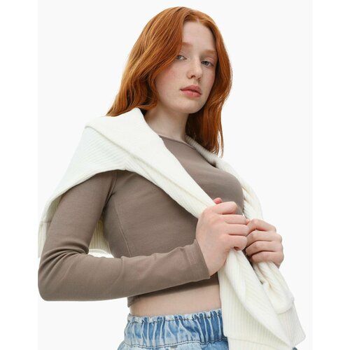 Футболка Gloria Jeans, размер 14+/164, коричневый