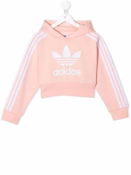 Adidas Kids худи с логотипом