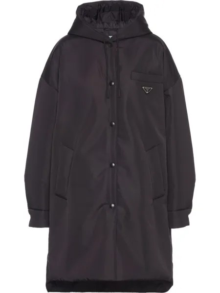 Prada плащ Light Re-Nylon, черный
