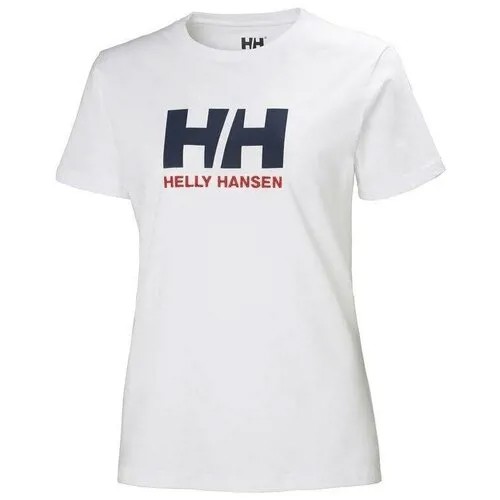 Футболка Helly Hansen, силуэт полуприлегающий, размер XL, белый