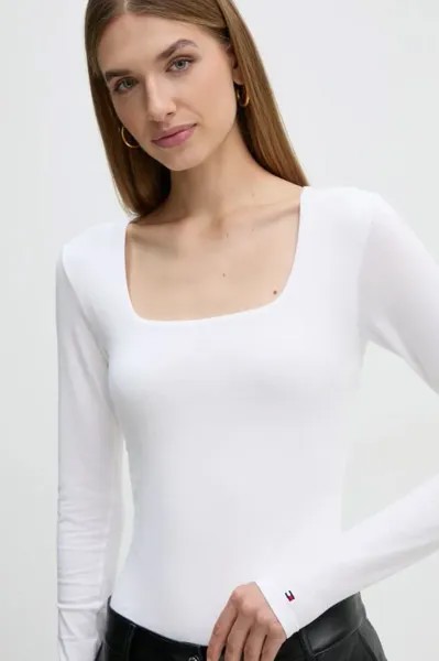 Боди Tommy Hilfiger, белый