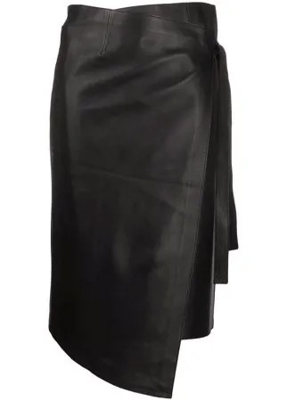 Envelope1976 юбка асимметричного кроя с завязками сбоку