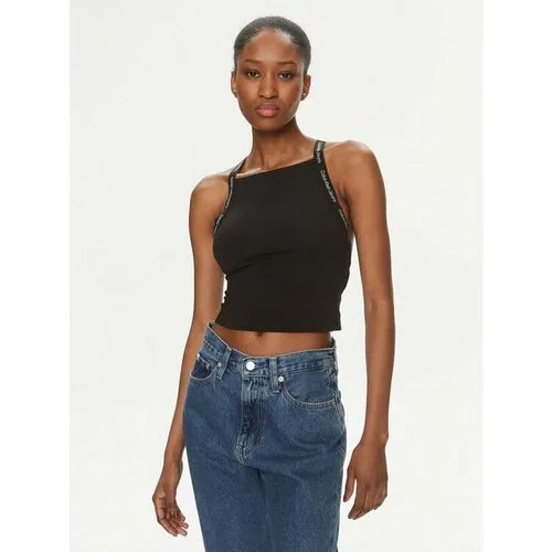 Топ Calvin Klein Jeans, размер S [INT], черный