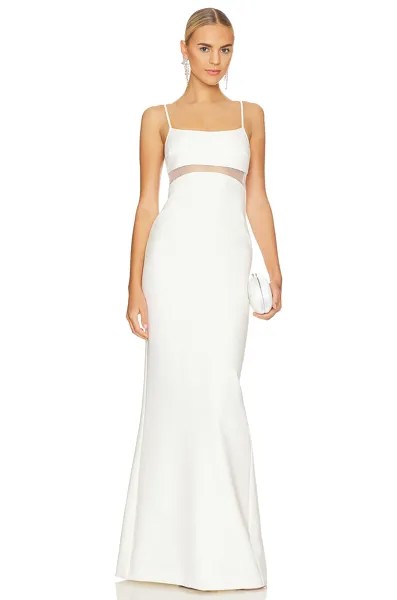 Платье LIKELY Stefania Gown, белый
