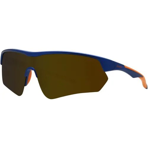 Солнцезащитные очки Forever, монолинза, оправа: пластик, синий