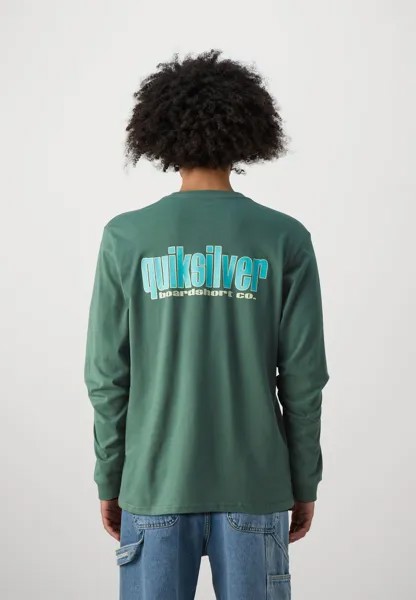 Рубашка с длинным рукавом THREE TREE UNISEX Quiksilver, темно-зеленый