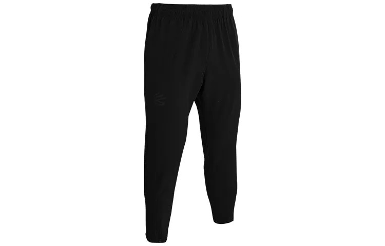 Мужские трикотажные спортивные штаны Under Armour, цвет Black