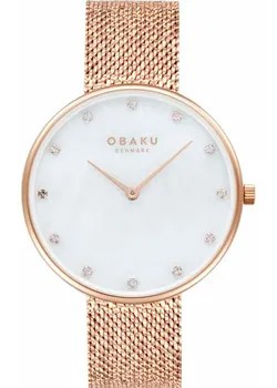 Fashion наручные  женские часы Obaku V288LXVWHV. Коллекция Mesh
