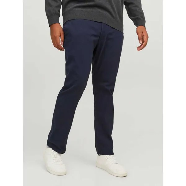 Брюки Jack & Jones Marco Dave Lc Plus Chino, синий