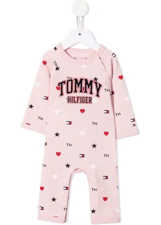 Tommy Hilfiger Junior ромпер с логотипом