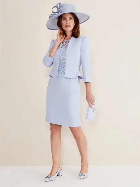 Кружевное платье Phase Eight Isabella, Светлый василек