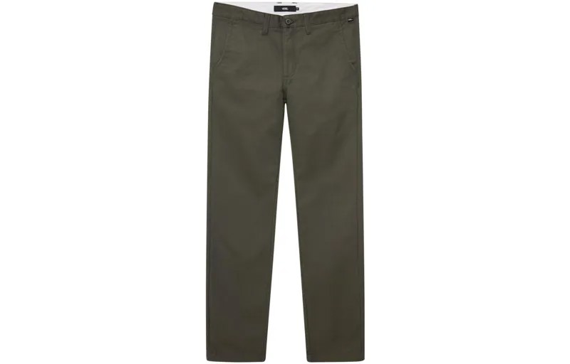 Мужские трикотажные спортивные штаны Vans, цвет Army Green