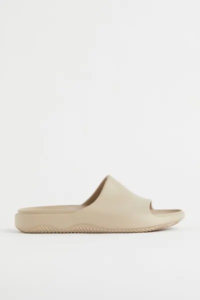 Сланцы мужские H&M 1075539 бежевые 46 EU (доставка из-за рубежа)