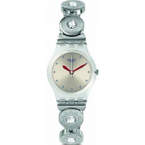 Наручные часы swatch, бесцветный, серебряный