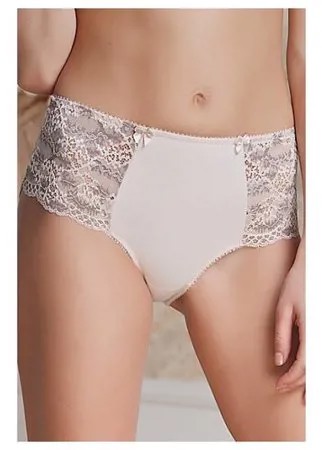 Dimanche lingerie Трусы Oceano Панти с кружевной отделкой, размер 7, beige
