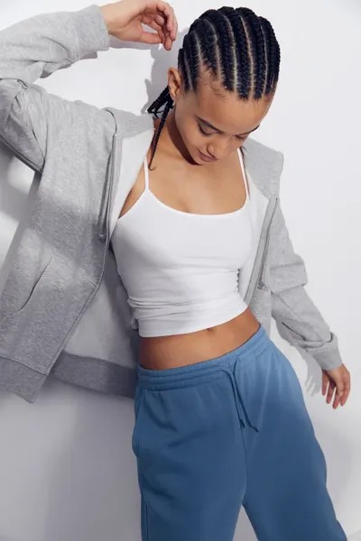 Спортивные брюки с завышенной талией H&M, синий
