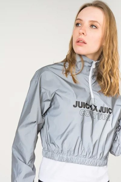 Ветровка женская Juicy Couture JWTWT179661/070 серебристая 42 RU