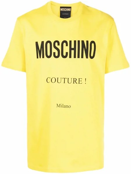 Moschino футболка с логотипом