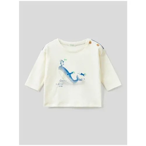 Лонгслив United Colors of Benetton для новорожденных 22A_3ATNA101O_30N_62