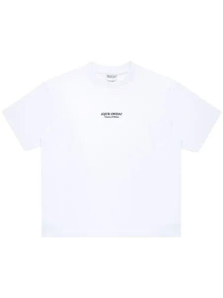Marcelo Burlon County of Milan футболка Que Onda, белый