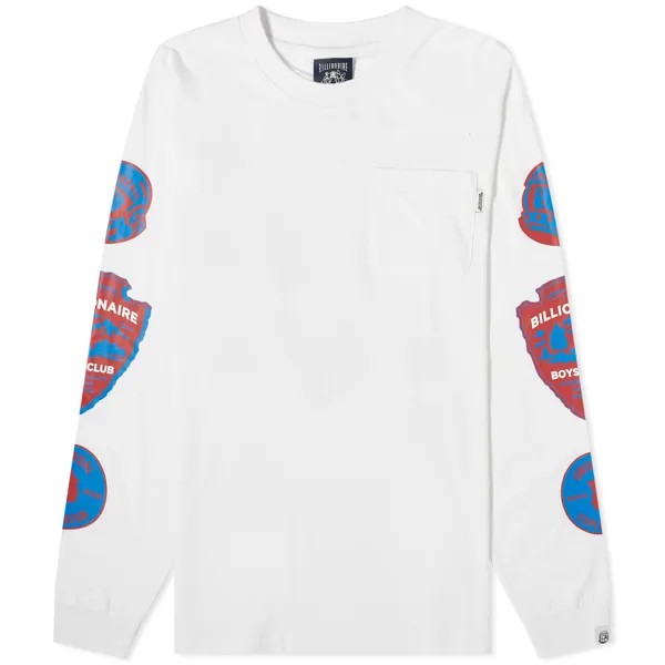 Футболка Billionaire Boys Club Parks Long Sleeve, белый