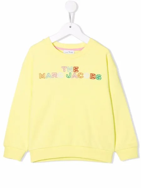 The Marc Jacobs Kids толстовка с вышитым логотипом