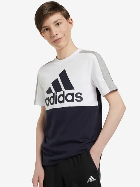 Футболка для мальчиков adidas Colorblock, Синий