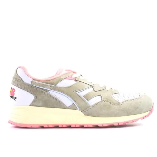Lc23 n9002 мужские/розовые кроссовки Diadora, белый