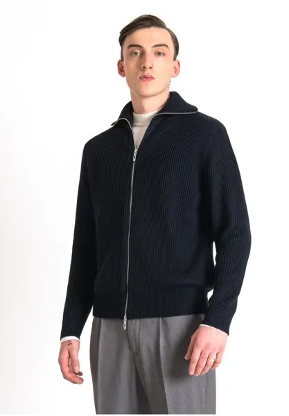 Толстовка на молнии REGULAR FIT With ZIP Antony Morato, цвет blue ink