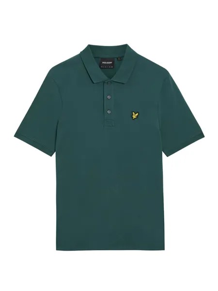Футболка поло Lyle & Scott, цвет malachitgrün