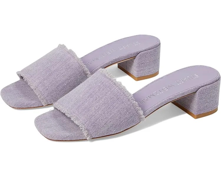 Туфли Stuart Weitzman Cayman 35 Block Slide, цвет Aster