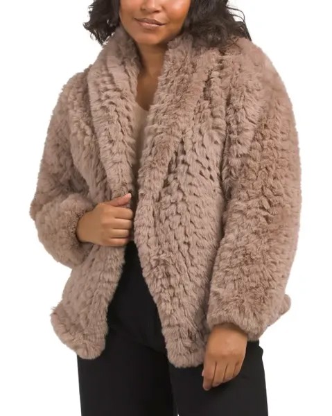 Куртка Sally из искусственного меха Heartloom, цвет Praline
