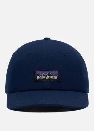 Кепка Patagonia P-6 Label Trad Recycled, цвет синий