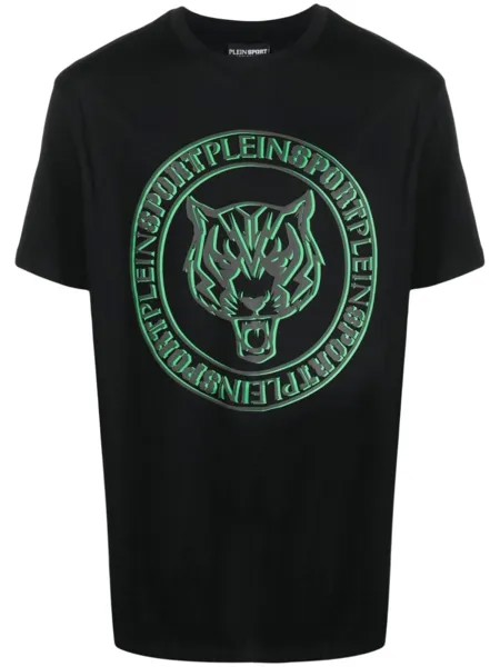 Plein Sport футболка с логотипом, черный
