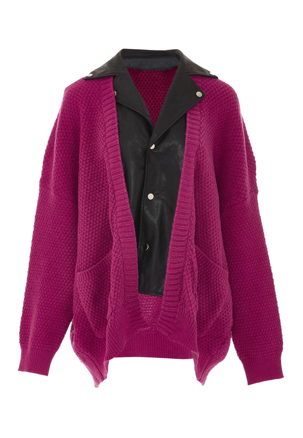 Толстовка NAEMI Strickjacke, фиолетовый