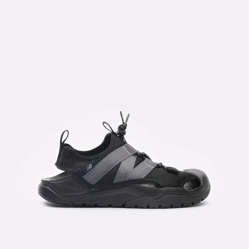 Шлепанцы New Balance, размер 7 US, черный