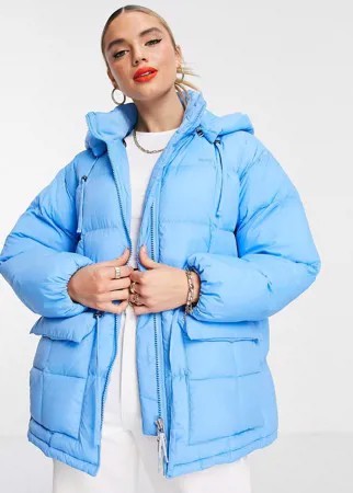 Голубой пуховик Levi's