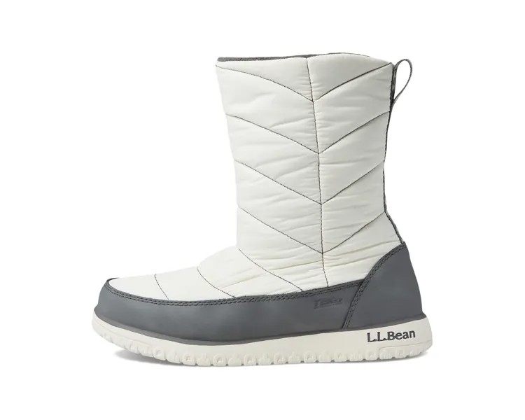 Ботинки Ultralight Boot Tall Quilt Side Zip L.L.Bean, белый