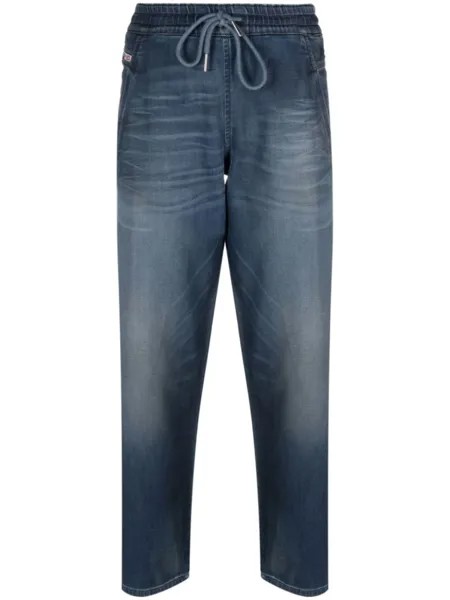 Diesel спортивные брюки D-Krailey из денима, синий