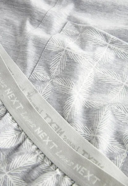 Пижамный комплект Short Sleeve Regular Fit Next, серый