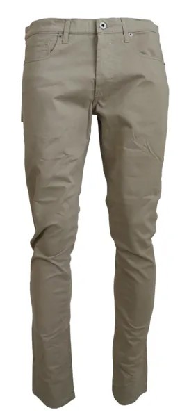Джинсы BRIAN DALES Бежевые хлопковые эластичные винтажные мужские брюки из денима s.W31 210 долларов США