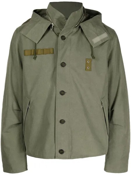 John Elliott куртка N-1 Deck с капюшоном