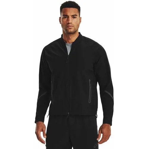 Куртка спортивная Under Armour Unstoppable Bomber, размер 3XL, чёрный