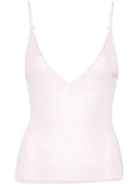 Jacquemus топ La Maille Spallina, розовый