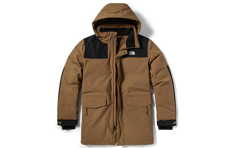 Пуховик мужской хаки The North Face, хаки
