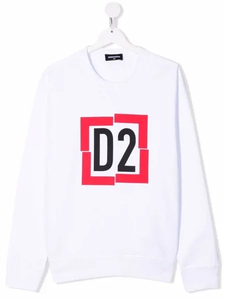 Dsquared2 Kids толстовка с принтом D2