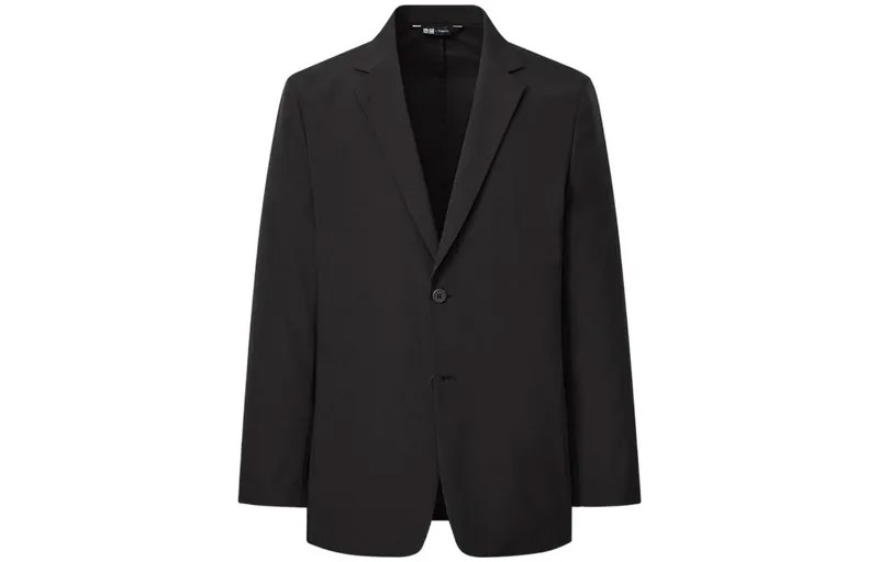 Мужской деловой костюм UNIQLO, цвет Black