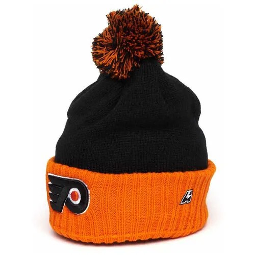 59250 Шапка ATRIBUTIKA & CLUB Philadelphia Flyers р. 55-58 (черно-оранжевый)