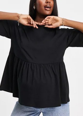 Свободный топ ASOS DESIGN Maternity-Черный цвет